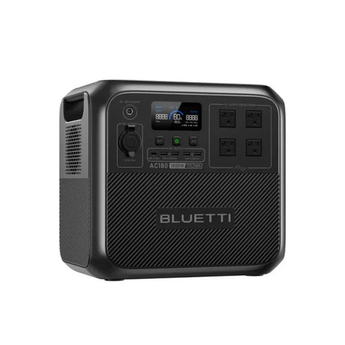 BLUETTI AC180 Solar Portable Power Station | 1,800W 1,152Wh,  Solar Generator for Camping, Off-grid, Power Outage